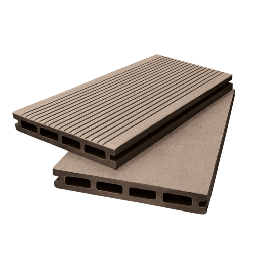 Доска композитная террасная из МПК (Каштан; глянец; 22*140*3000 мм)