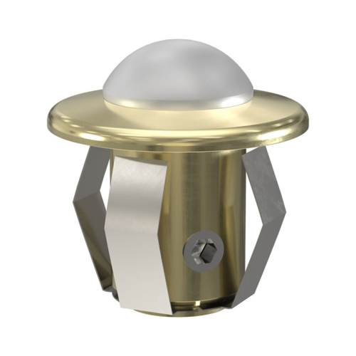 Набор насадок Cariitti CR-05 (6 штук, золото, прозрачная линза)