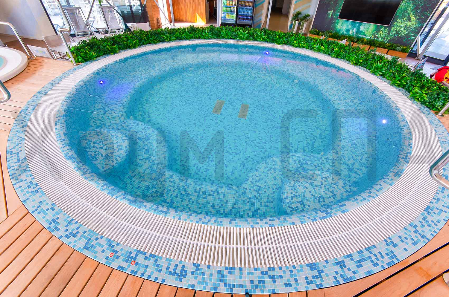 СПА зона №1 пляж на воде "Посейдон"