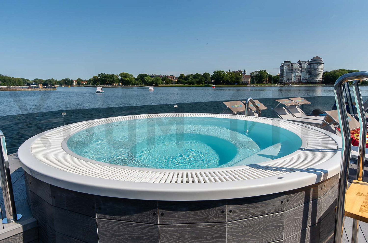 СПА зона №1 пляж на воде "Посейдон"