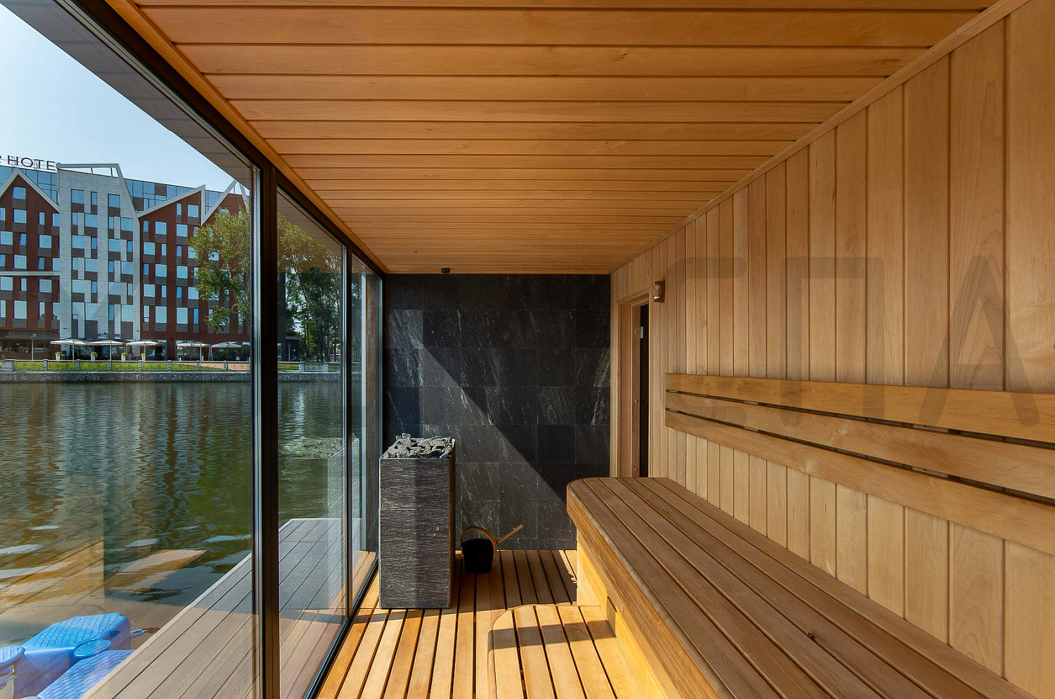 СПА зона №1 пляж на воде "Посейдон"