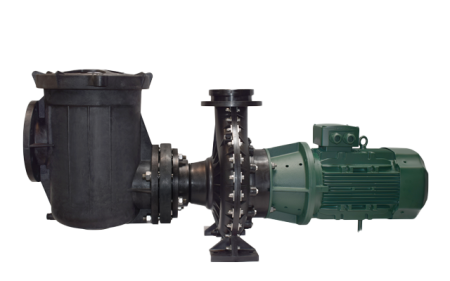 Насос F-GREAT GIANT-132H c префильтром с бронз. раб. колесом 214 м3/ч H=10 230/400 В 11,0 кВт