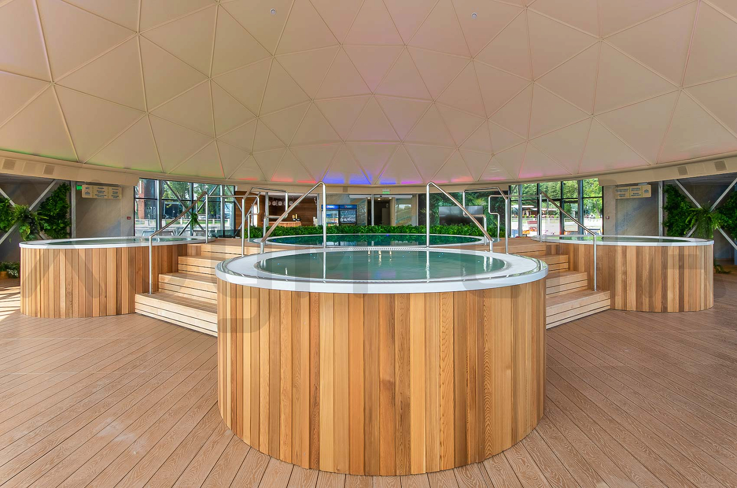 СПА зона №1 пляж на воде "Посейдон"