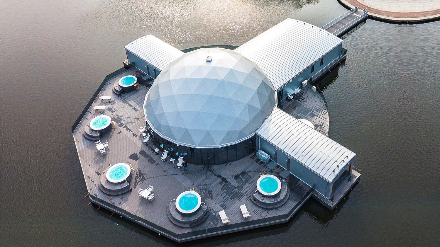 СПА зона №1 пляж на воде "Посейдон"