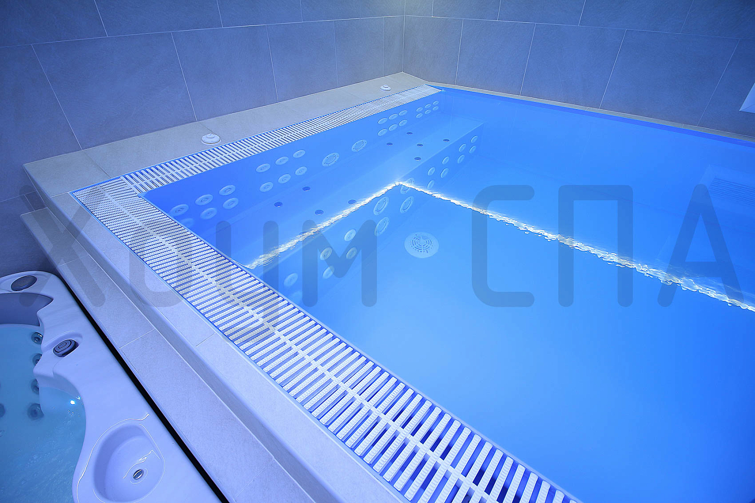 СПА зона №16 ДС "Янтарь"; спа для команды "Локомотив"