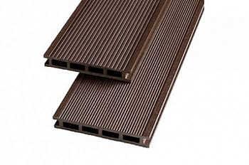 Доска композитная террасная из ДПК "Вельвет"